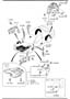 Diagram FLOOR ATTACHMENTS (HATCHBACK) for your Mazda