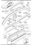 Diagram BODY MOULDINGS ('05 MODEL)(HATCHBACK) for your 2008 Mazda Mazda 5
