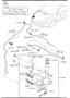Diagram WINDSHIELD WASHER ('03,'04 MODEL) for your 2003 Mazda