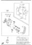 Diagram REAR BRAKE MECHANISMS for your 2015 Mazda 3