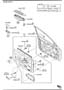 Diagram FRONT DOOR TRIMS & RELATED PARTS ('08 MODEL)(SEDAN) for your 2008 Mazda Mazda 6