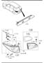 Diagram REAR COMBINATION LAMPS for your Mazda