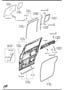 Diagram REAR DOORS for your 2013 Mazda Mazda 5