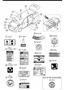 Diagram CAUTION PLATES & LABELS for your 2016 Mazda CX-5 Grand Touring 2.5L SKYACTIV AWD