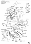 Diagram FRONT SEATS for your 2012 Mazda Mazda 5
