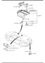 Diagram INTERIOR LAMPS (W/O SUNROOF) for your Mazda