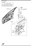 Diagram FRONT DOOR TRIMS & RELATED PARTS for your 2013 Mazda