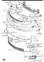 Diagram FRONT BUMPER for your 2012 Mazda Mazda 6