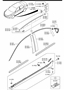 Diagram BODY MOULDINGS for your 2012 Mazda Mazda 6