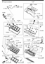 Diagram CYLINDER HEAD & COVER (3700CC) for your 2015 Mazda 3 s Touring Sedan