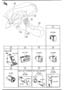 Diagram DASHBOARD SWITCHES for your 2004 Mazda Tribute