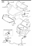Diagram BONNET for your 2016 Mazda CX-5 Sport 2.0L SKYACTIV FWD