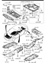 Diagram FLOOR ATTACHMENTS for your 2010 Mazda CX-9