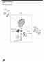 Diagram FRONT DIFFERENTIALS (MANUAL TRANSMISSION)(NORMAL DIFF.) for your 2017 Mazda CX-5 Sport