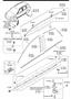 Diagram BODY MOULDINGS (5-DOOR) for your 2016 Mazda 3 s Grand Touring Hatchback