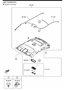 Diagram CEILING TRIMS for your Mazda