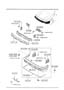 Diagram FRONT BUMPER (LARGE TYPE) . (CAN-GT,USA-HB-LX) for your 1987 Mazda