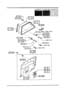 Diagram QUARTER WINDOW & TRIMS (3-DOOR) for your 1995 Mazda Protege S