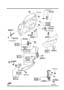 Diagram FRONT DOOR MECHANISMS for your 1994 Mazda