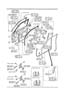 Diagram FRONT DOORS (MX-6) for your 1988 Mazda 626