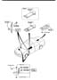 Diagram FLOOR ATTACHMENTS for your 1996 Mazda