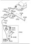 Diagram WINDSHIELD WASHER (4WS) for your 1991 Mazda