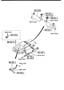 Diagram VISORS,ASSIST HANDLES & MIRRORS (MX-6)(MIRRORS) for your Mazda