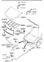 Diagram BONNET for your 2008 Mazda Mazda 5