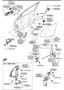 Diagram FRONT DOOR MECHANISMS for your 1994 Mazda
