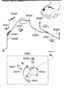 Image of Washer Fluid Reservoir image for your 1993 Mazda