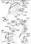 Diagram REAR DOOR MECHANISMS for your 1994 Mazda