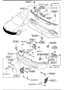Diagram FRONT BUMPER for your 1996 Mazda