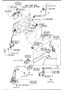 Diagram FRONT DOOR MECHANISMS for your Mazda