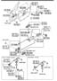 Diagram FRONT DOOR MECHANISMS for your Mazda Miata
