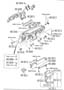 Diagram DASHBOARD & RELATED PARTS for your 1990 Mazda