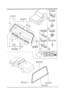Diagram WINDOW MOULDINGS for your Mazda