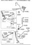 Diagram CLUTCH RELEASE & MASTER CYLINDERS (MANUAL TRANSMISSION) (TURBO) for your 1991 Mazda MX-6