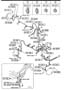 Diagram BRAKE PIPINGS (2-DISC) for your Mazda MX-6
