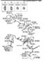 Diagram BRAKE PIPINGS (4-DISC)(2WS) for your Mazda MX-6