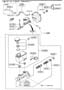 Diagram BRAKE MASTER CYLINDER & POWER BRAKE (MT) for your 2003 Mazda Miata