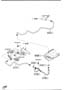 Diagram CLUTCH PIPINGS (MANUAL TRANSMISSION) for your 1997 Mazda