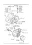Diagram TRANSMISSION CASE (MANUAL) (5-SPEED)(W/TURBO)(2WD) for your 1989 Mazda