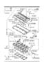 Diagram CYLINDER HEAD & COVER (DOHC) for your 1992 Mazda