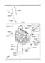 Diagram CYLINDER BLOCK (1800CC) for your 1992 Mazda 626