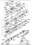 Diagram MANUAL TRANSMISSION GEARS for your Mazda