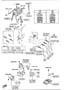 Diagram ENGINE ELECTRICAL SYSTEM for your 2022 Mazda CX-5