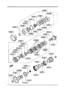 Diagram AUTOMATIC TRANSMISSION CLUTCHES & PLANETARY GEARS for your 1995 Mazda