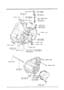 Diagram TRANSMISSION CASE (MANUAL TRANSMISSION 5-SPEED) (W/O TURBO) for your 1989 Mazda
