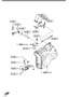 Diagram MANUAL LINKAGE SYSTEM (AUTOMATIC TRANSMISSION 4-SPEED) (2000CC) for your Mazda