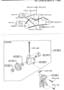 Diagram BRACKET, PULLEY & BELT (SINGLE AIR CONDITIONER) for your 1991 Mazda MPV